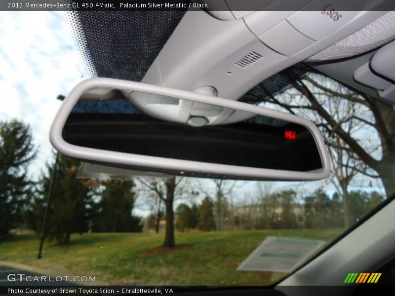 Paladium Silver Metallic / Black 2012 Mercedes-Benz GL 450 4Matic
