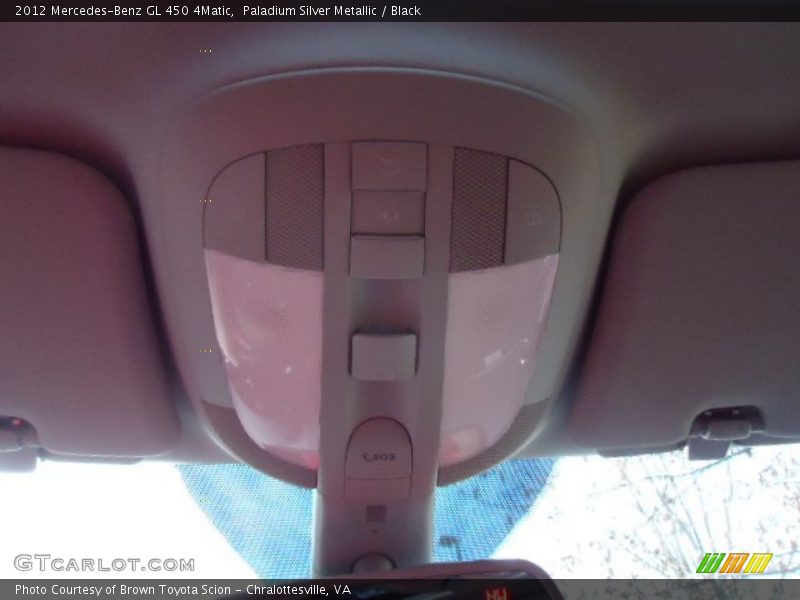 Paladium Silver Metallic / Black 2012 Mercedes-Benz GL 450 4Matic