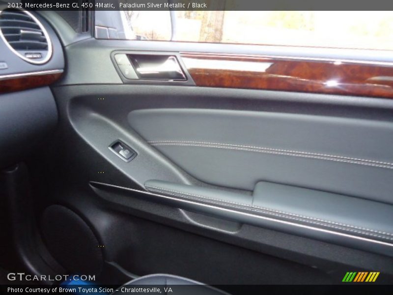 Paladium Silver Metallic / Black 2012 Mercedes-Benz GL 450 4Matic