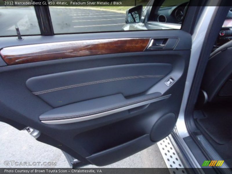 Paladium Silver Metallic / Black 2012 Mercedes-Benz GL 450 4Matic