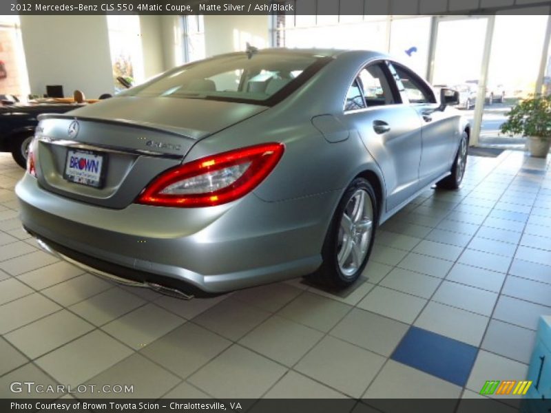  2012 CLS 550 4Matic Coupe Matte Silver