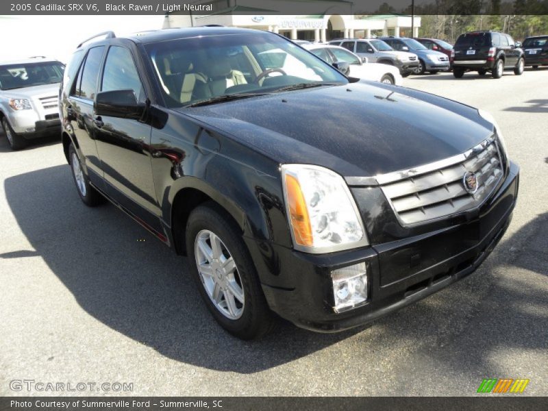 Black Raven / Light Neutral 2005 Cadillac SRX V6