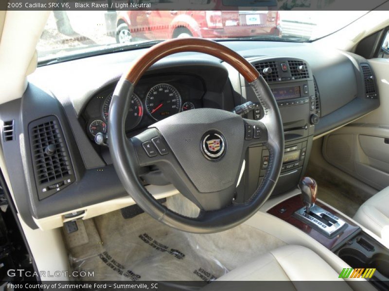 Black Raven / Light Neutral 2005 Cadillac SRX V6
