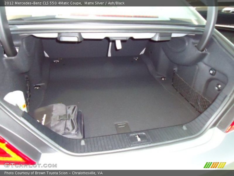  2012 CLS 550 4Matic Coupe Trunk