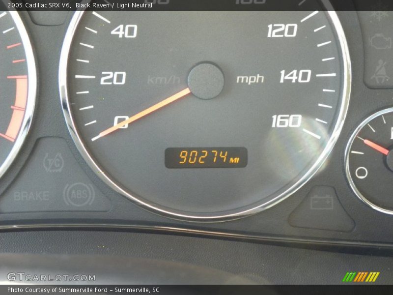 Black Raven / Light Neutral 2005 Cadillac SRX V6