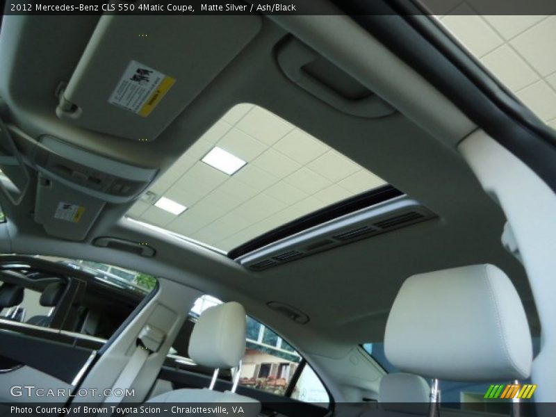 Sunroof of 2012 CLS 550 4Matic Coupe