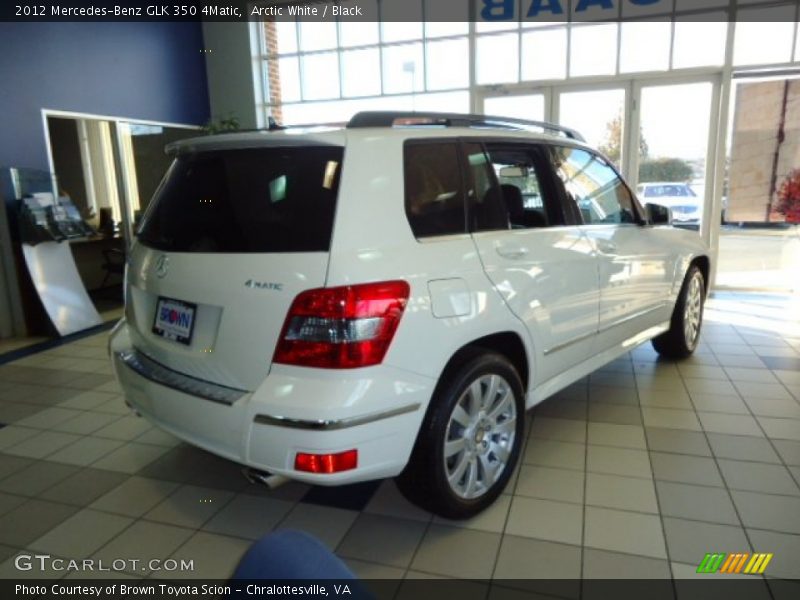 Arctic White / Black 2012 Mercedes-Benz GLK 350 4Matic