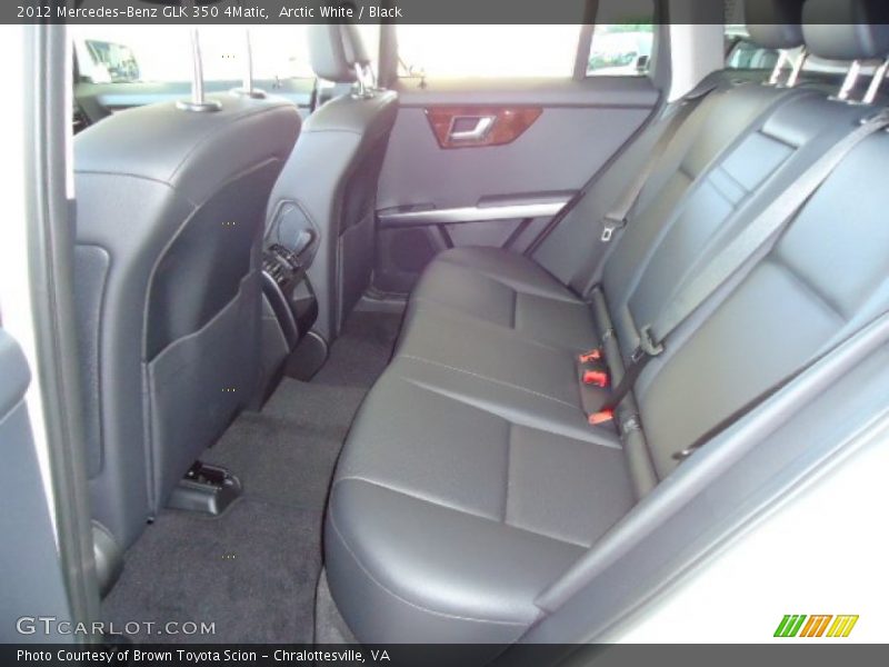 Arctic White / Black 2012 Mercedes-Benz GLK 350 4Matic