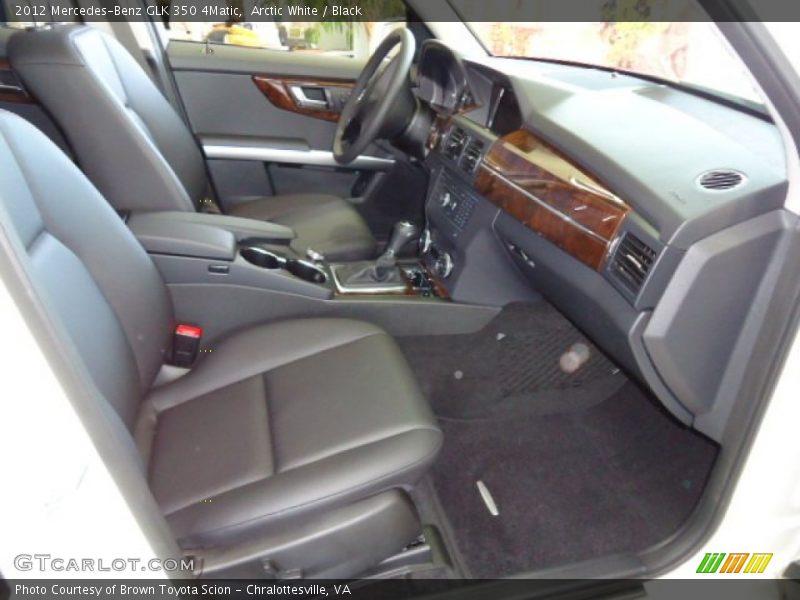 Arctic White / Black 2012 Mercedes-Benz GLK 350 4Matic