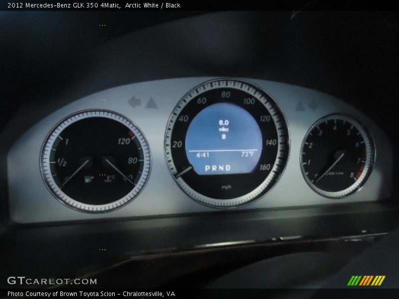 Arctic White / Black 2012 Mercedes-Benz GLK 350 4Matic