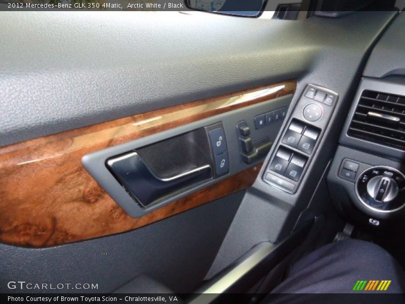 Arctic White / Black 2012 Mercedes-Benz GLK 350 4Matic