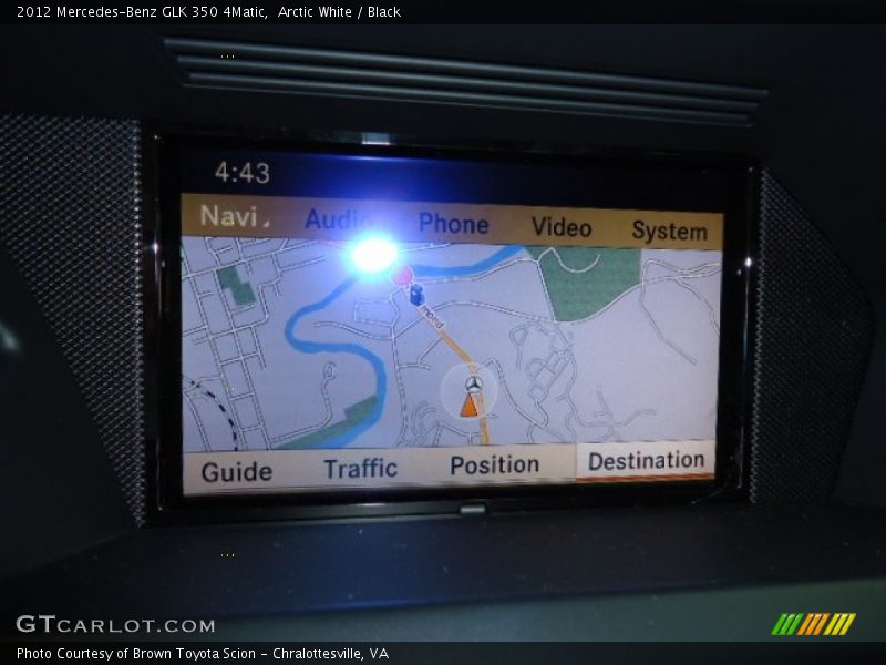 Arctic White / Black 2012 Mercedes-Benz GLK 350 4Matic