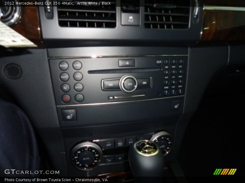 Arctic White / Black 2012 Mercedes-Benz GLK 350 4Matic