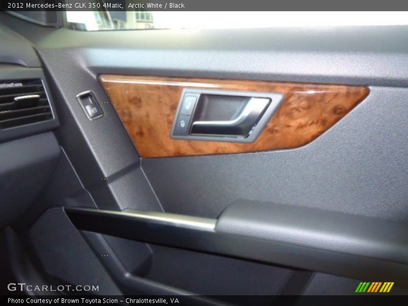 Arctic White / Black 2012 Mercedes-Benz GLK 350 4Matic
