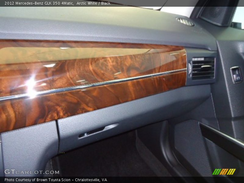 Arctic White / Black 2012 Mercedes-Benz GLK 350 4Matic