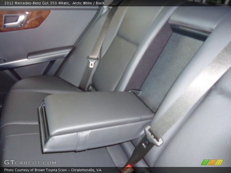 Arctic White / Black 2012 Mercedes-Benz GLK 350 4Matic
