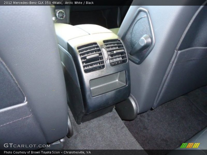Arctic White / Black 2012 Mercedes-Benz GLK 350 4Matic