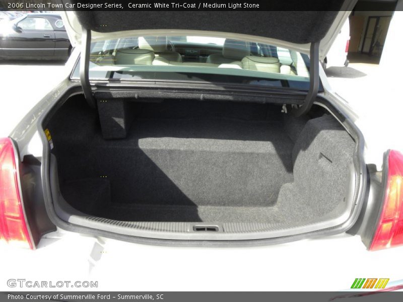 Ceramic White Tri-Coat / Medium Light Stone 2006 Lincoln Town Car Designer Series