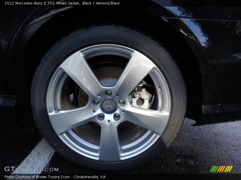 Black / Almond/Black 2012 Mercedes-Benz E 350 4Matic Sedan