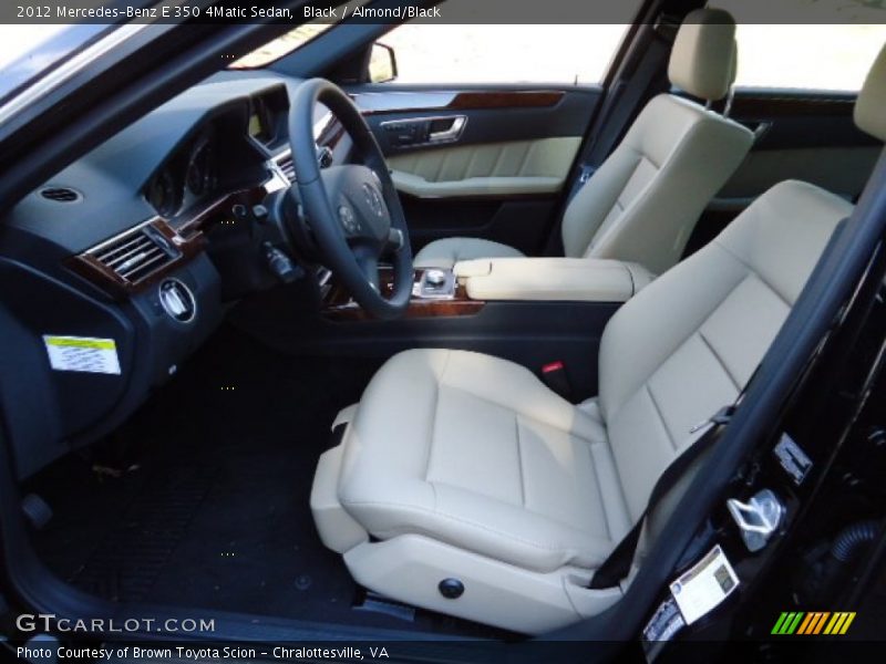Black / Almond/Black 2012 Mercedes-Benz E 350 4Matic Sedan