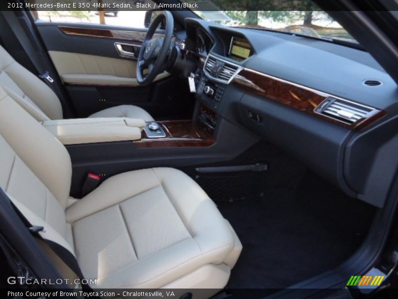 Black / Almond/Black 2012 Mercedes-Benz E 350 4Matic Sedan