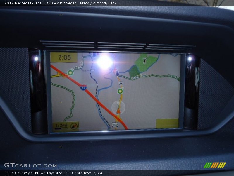 Black / Almond/Black 2012 Mercedes-Benz E 350 4Matic Sedan