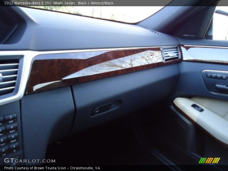 Black / Almond/Black 2012 Mercedes-Benz E 350 4Matic Sedan