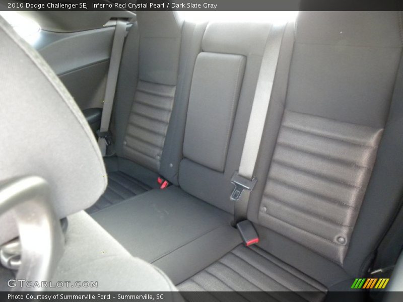 Inferno Red Crystal Pearl / Dark Slate Gray 2010 Dodge Challenger SE