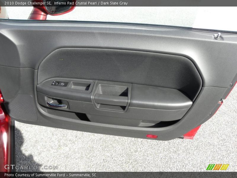 Inferno Red Crystal Pearl / Dark Slate Gray 2010 Dodge Challenger SE