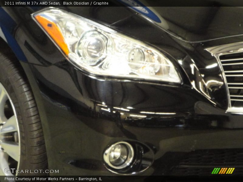 Black Obsidian / Graphite 2011 Infiniti M 37x AWD Sedan