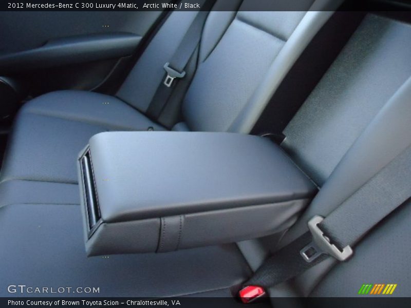 Arctic White / Black 2012 Mercedes-Benz C 300 Luxury 4Matic