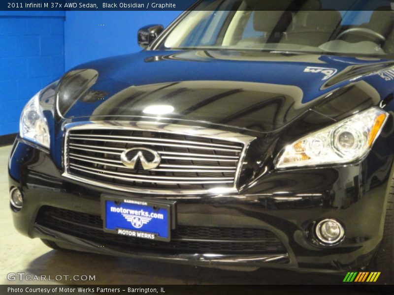 Black Obsidian / Graphite 2011 Infiniti M 37x AWD Sedan