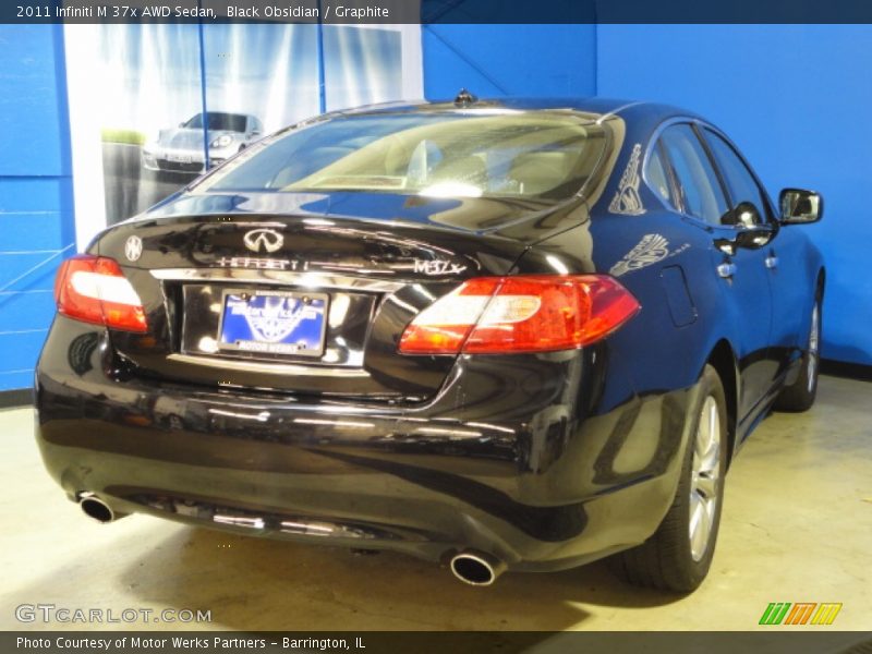 Black Obsidian / Graphite 2011 Infiniti M 37x AWD Sedan