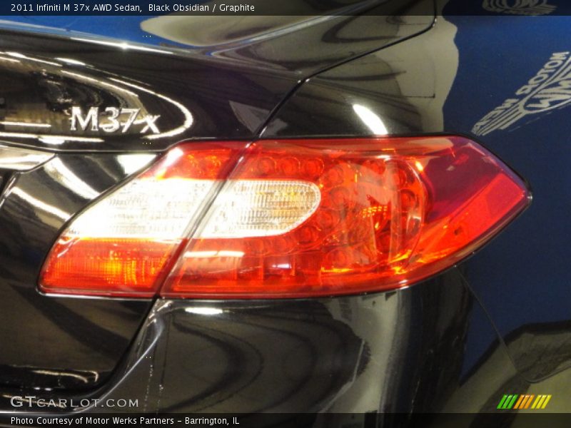 Black Obsidian / Graphite 2011 Infiniti M 37x AWD Sedan