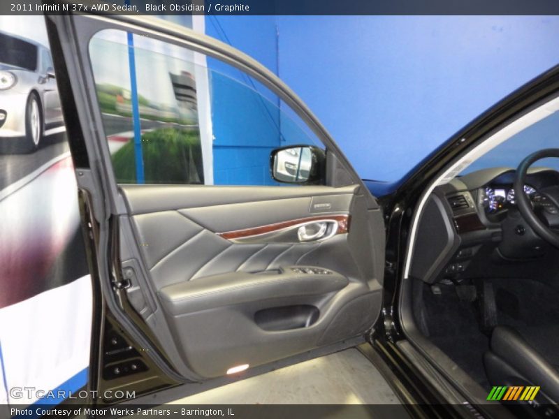 Black Obsidian / Graphite 2011 Infiniti M 37x AWD Sedan