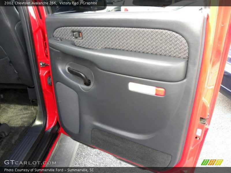 Victory Red / Graphite 2002 Chevrolet Avalanche Z66