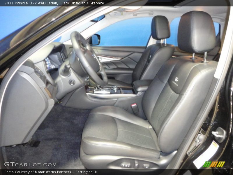 Black Obsidian / Graphite 2011 Infiniti M 37x AWD Sedan