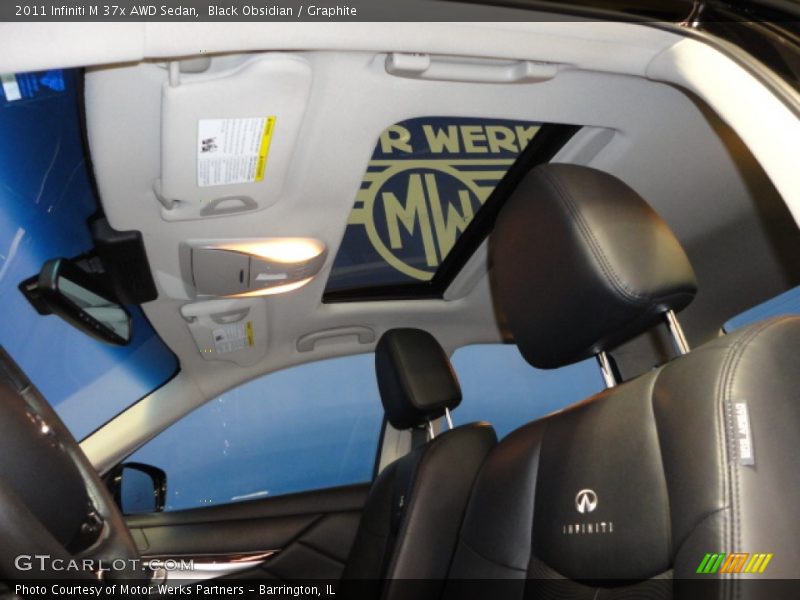 Black Obsidian / Graphite 2011 Infiniti M 37x AWD Sedan