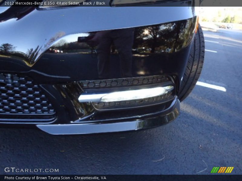 Black / Black 2012 Mercedes-Benz E 350 4Matic Sedan