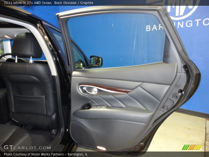 Black Obsidian / Graphite 2011 Infiniti M 37x AWD Sedan