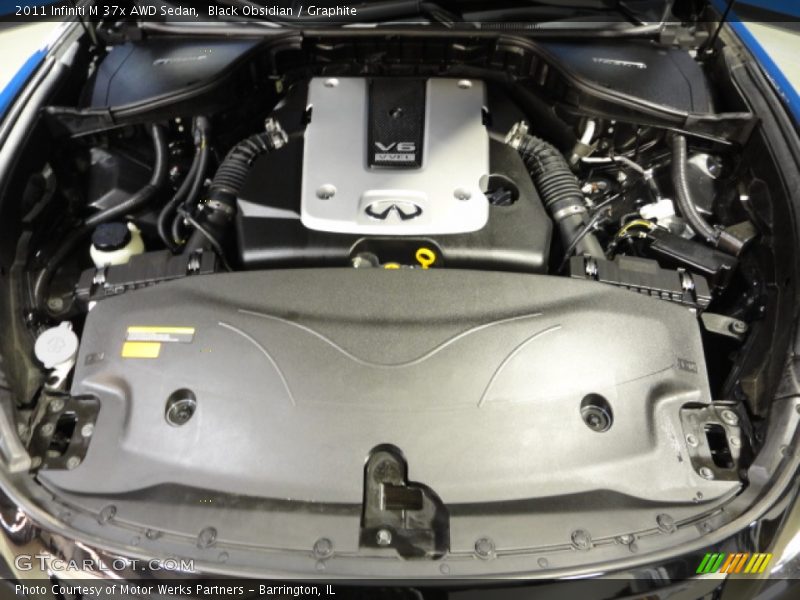 Black Obsidian / Graphite 2011 Infiniti M 37x AWD Sedan