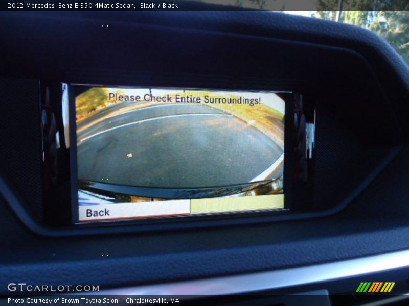 Black / Black 2012 Mercedes-Benz E 350 4Matic Sedan