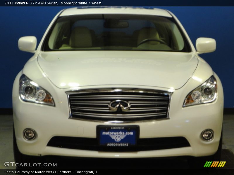 Moonlight White / Wheat 2011 Infiniti M 37x AWD Sedan