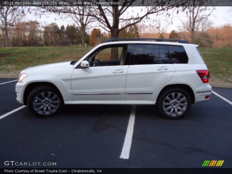 Arctic White / Almond/Black 2012 Mercedes-Benz GLK 350 4Matic