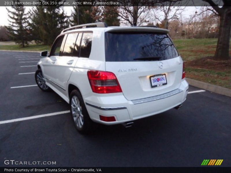 Arctic White / Almond/Black 2012 Mercedes-Benz GLK 350 4Matic