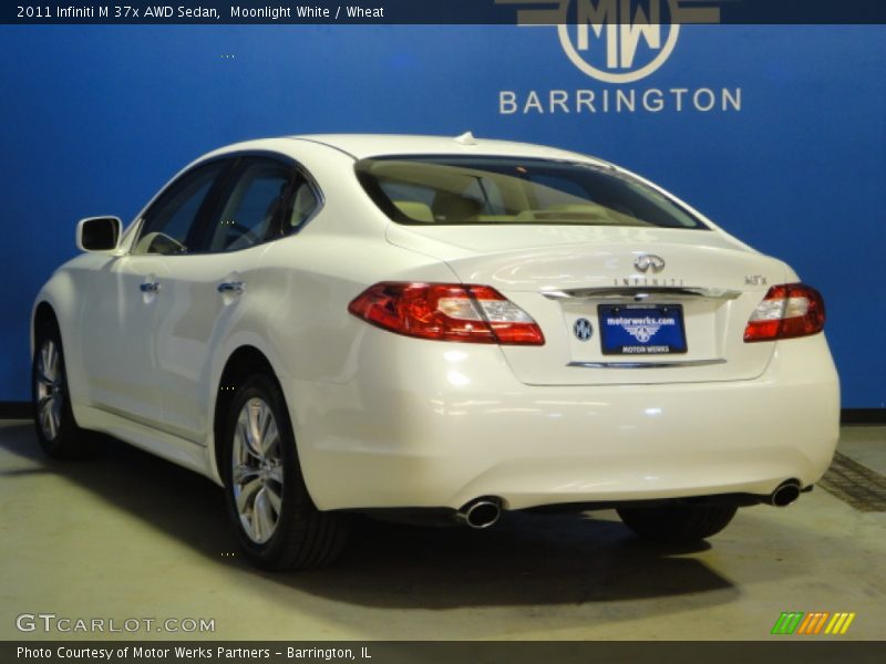 Moonlight White / Wheat 2011 Infiniti M 37x AWD Sedan