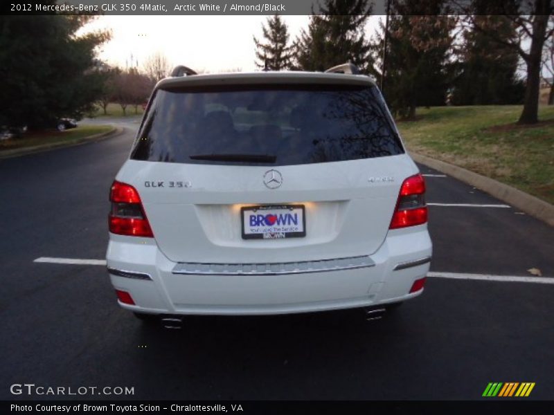 Arctic White / Almond/Black 2012 Mercedes-Benz GLK 350 4Matic