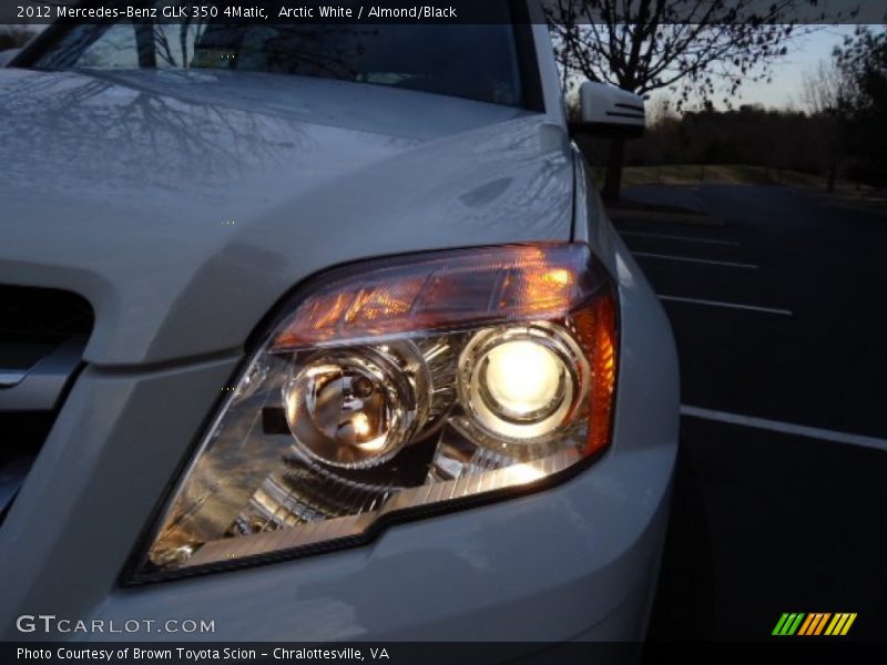 Arctic White / Almond/Black 2012 Mercedes-Benz GLK 350 4Matic