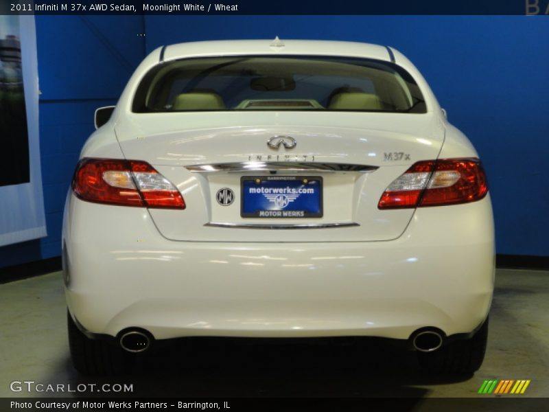Moonlight White / Wheat 2011 Infiniti M 37x AWD Sedan