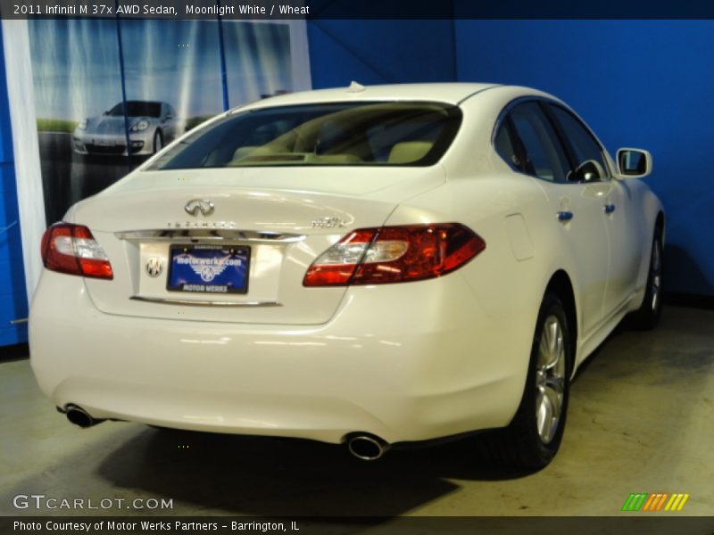 Moonlight White / Wheat 2011 Infiniti M 37x AWD Sedan